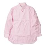 ショッピングINDIVIDUALIZED インディビジュアライズドシャツ INDIVIDUALIZED SHIRTS アメリカ製 カスタムオーダー コットンBDシャツ L程度(オーダーサイズ) ピンク 長袖 ボタンダウン