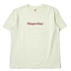 ハーゲンダッツ アダムエロペ Haagen-Dazs x ADAM ET ROPE 19SS 別注 VANILLA T-Shirt バニラ Tシャツ GMM-79040 LL アイボリー トップス
