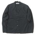 ショッピングINDIVIDUALIZED インディビジュアライズドシャツ INDIVIDUALIZED SHIRTS アメリカ製 カスタムオーダー コットンポプリンオープンカラーシャツ M程度 長袖 開襟