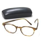 KANEKO OPTICAL x BEAUTY&YOUTH カネコオプティカル 別注 ウェリントンメガネ ブラウン/クリア セルロイド 金子眼鏡 mc67190