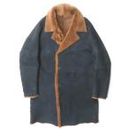 BEAUTY&YOUTH UNITED ARROWS красота and Youth Arrows MOUTON COAT мутоновое пальто 1225-199-8256 L темно-синий mc67649
