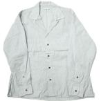 ショッピングINDIVIDUALIZED INDIVIDUALIZED SHIRTS インディビジュアライズドシャツ BEAMSカスタム ピンストライプオープンカラーシャツ 151/2 ホワイト mc68374