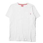 シュプリーム Supreme S/S Pocket Tee コットンスラブポケットTシャツ S ホワイト 半袖 クルーネック トップス