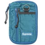 Supreme Supreme 19AW CORDURA Small Zip Pouchko-te.la нейлон маленький Zip сумка DARK TEAL s17951
