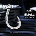 HOOKZ 釣り針 ネックレスMK2ロゴ入り Sサイズ シルバー925/フィッシュフックネックレス/日本製シルバーアクセサリーブランド