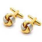 ルイファグラン カフス カフスボタン Louis FAGLIN 　ツートーン　 カフリンクス　ファインノット　２T　バレンタインデー　ギフト　クリスマス プレゼント