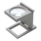 linen тестер 7551-M 6 раз 30mm серебряный мм память измерение инспекция для лупа насекомое очки сделано в Японии Ikeda линзы 