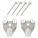  нержавеющая сталь безопасность X крюк средний 2 шт игла большой сумма F-4002