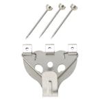  нержавеющая сталь безопасность X крюк большой 3шт.@ игла большой сумма F-4001