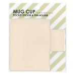 マグポケットシール/アイボリー ナカバヤシ DMS-LW