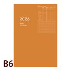  большой go- блокнот 2026 год 1 месяц начало we k Lee a отметка appoint Note модель B6 вертикальный orange ske Jules . бизнес рука 