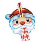  солнечный ta маска шт брать дудка Random цвет маска Santa Claus подарок детский сад уход за детьми . Рождество . Children's Meeting подарок маленький подарок костюмированная игра вечеринка kli