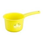 風呂 手桶 くまくま子供手桶 イエロー 手おけ 湯おけ 洗面器 お風呂グッズ 白クマ キャラクター 子供 子ども 取っ手付き 水遊び プール