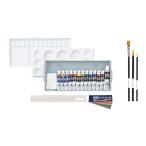 T PC三原色スタディセット13色13本シンプルB 絵の具セット えのぐ 文具 美術 工作 図工 小学生 学校用品 学習 教材 子供 子ども 日本製