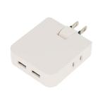 USB порт есть розетка ответвление 2. зарядка AC адаптор iPhone смартфон планшет персональный компьютер type-A 2 порт электрическая розетка . compact 