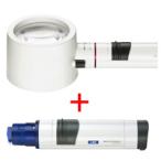  насекомое очки класть type лупа с подстветкой system vario plus head +LED с подсветкой рукоятка. комплект 3 раз 80mm 155994eshen