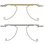 シーザー・フリップII フリップL厚用 メガネ サングラス ブルーライトカット 眼鏡 加工 前掛け メガネに装着