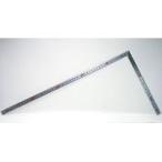 曲尺同厚 シルバー 50cm表裏同目 マグネット付 JIS 10175 かねじゃく さしがね 定規 ステンレス シンワ測定