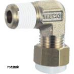 継手 配管 ネジ ねじ 建築 TRUSCO トラスコ中山 【売切廃番】配管継手 クイックシール継手 エルボ Φ6×4.5 呼びR1/4 工事 [TS-6X45-02L] TS6X4502L 販売単
