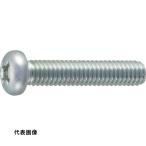 TRUSCO トラスコ中山 ナべ頭小ねじ 三価白 全ネジ M4×25 75本入 [B701-0425] B7010425 販売単位：1