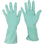 裏毛付 okamoto ふんわりやわらか天然ゴム手袋 グリーン M [OK-1-G-M] OK1GM 販売単位：1