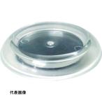 TRUSCO トラスコ中山 キャスタ-用受け皿 ゴム付 64MM 透明 [TUR630-TM] TUR630TM 販売単位：1