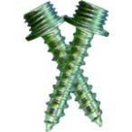 TRUSCO トラスコ中山 フック用ステンコートポイントビスセット 4×20 2本入 [HP-AA351] HPAA351 販売単位：1