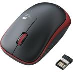 エレコム 無線IRマウス ENELOシリーズ 3ボタン 省電力 レッド [M-IR07DRRD] MIR07DRRD 販売単位：1