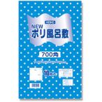 HEIKO Nポリ風呂敷 水玉 700角 ブルー 10枚入り [006685207] 006685207  販売単位：1