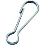 緑十字 スナップ(ナスカンフック) 金具06 11×34mm 10個組 スチール製 [137060] 137060 販売単位：1