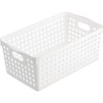 inomata ストックバスケット ワイド ホワイト [4571-W] 4571W  販売単位：1