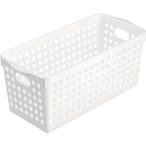 inomata ストックバスケット スリム ホワイト [4572-W] 4572W  販売単位：1