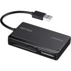 BUFFALO USB2.0 многоформатное считывающее устройство для флэш-карт UHS-I соответствует кабель место хранения модель черный [BSCR500U2BK] BSCR500U2BK распродажа единица измерения :1