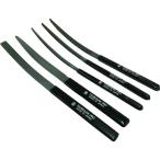 ツボサン プロヤスリ 舟型 5本組 セット 中目 [STS05-02] STS0502 販売単位：1 送料無料