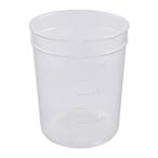 AS ディスポカップ(ブローカップ成型)φ80×φ68×φ99mm 300ml B-300 [1-4659-24] 1465924  販売単位：1