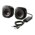 ELECOM compact динамик 4W USB источник питания черный [MS-P08U2BK] MSP08U2BK распродажа единица измерения :1
