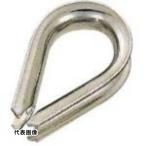 水本 フック ステンレス ライトシンブル 使用ロープ径4mm [KR-4] KR4 販売単位：1