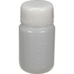 TRUSCO トラスコ中山 PEボトル丸型広口瓶(ポリエチレン製)100mL [TB-100L] TB100L  販売単位：1