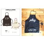 P01 PLAY APRON エプロン キャンプ CAMP 焚火 たき火 プレイ NO PLAY NO LIFE