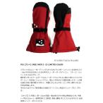 P01 * 3REE OVER Z　GARTH RED　レンガ  23-24 グローブ オーバー GLOVE　ミトン PLAY プレイ　SNOWBOARD スノーボード　スノボ 2024 更に！