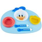  сделано в Японии Disney Icon обеденная тарелка Donald Duck baby Kids симпатичный местного производства посуда комплект младенец празднование рождения подарок ...A склад бесплатная доставка 