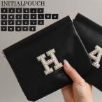 ショッピングイニシャル バネ口ポーチ イニシャルロゴ 小物入れ 化粧ポーチ コスメ 小銭入れ シンプルポーチ おしゃれ ユニセックス 男女兼用 プチプラ 安い プレゼント