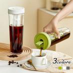 ショッピング麦茶 麦茶ポット ピッチャー 冷水筒 1リットル 茶こし付き スリムジャグ 1L 1l お茶ポット スリム お茶 洗いやすい 冷水ポット 水差し 冷蔵庫 飲み物