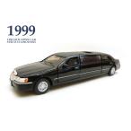 廃盤　1/38 1999 リンカーン タウンカー ストレッチ リムジン 黒 リモ LIMO ミニカー GMC アメ車