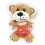 Suzy's Zoo　スージーズー　吸盤付きカーピタン　ぬいぐるみ　DRIVE SAFELY