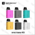 ショッピングpod VAPE POD スターターキット 電子タバコ Vaporesso XROS Nano Pod Kit 1000mAh 2ml ベポレッソ クロス ナノ