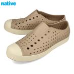 ショッピング2009年 native shoes JEFFERSON ネイティブ シューズ ジェファーソン メンズ レディース FLAX TAN/BONE WHITE ベージュ 11111500-2162