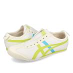 ショッピングOn Onitsuka Tiger MEXICO 66 SLIP-ON オニツカタイガー メキシコ 66 スリッポン メンズ レディース CREAM/NEON LIME ベージュ 1183A360-124