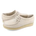 ショッピングクラークス CLARKS WALLABEE W's クラークス ワラビー ウィメンズ レディース カジュアル シューズ モカシン ブーツ WHITE NUBUCK ホワイト ヌバック 26165560