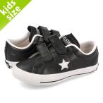 ショッピングワンスター CONVERSE KID'S ONE STAR V-2 OX コンバース キッズ ワンスター V-2 OX BLACK/WHITE 37301861